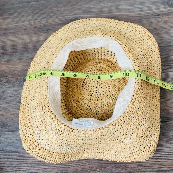 Crochet raffia Sun hat - Picture 6 of 10